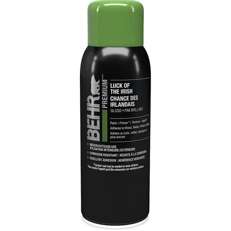 BEHR PREMIUM Spray Paint is perfect for both indoor and outdoor projects and is formulated to help protect against weather and rust. View Product 12 oz. #SP-117 New Terra Cotta Flat Interior/Exterior Spray Paint and Primer in One Aerosol
